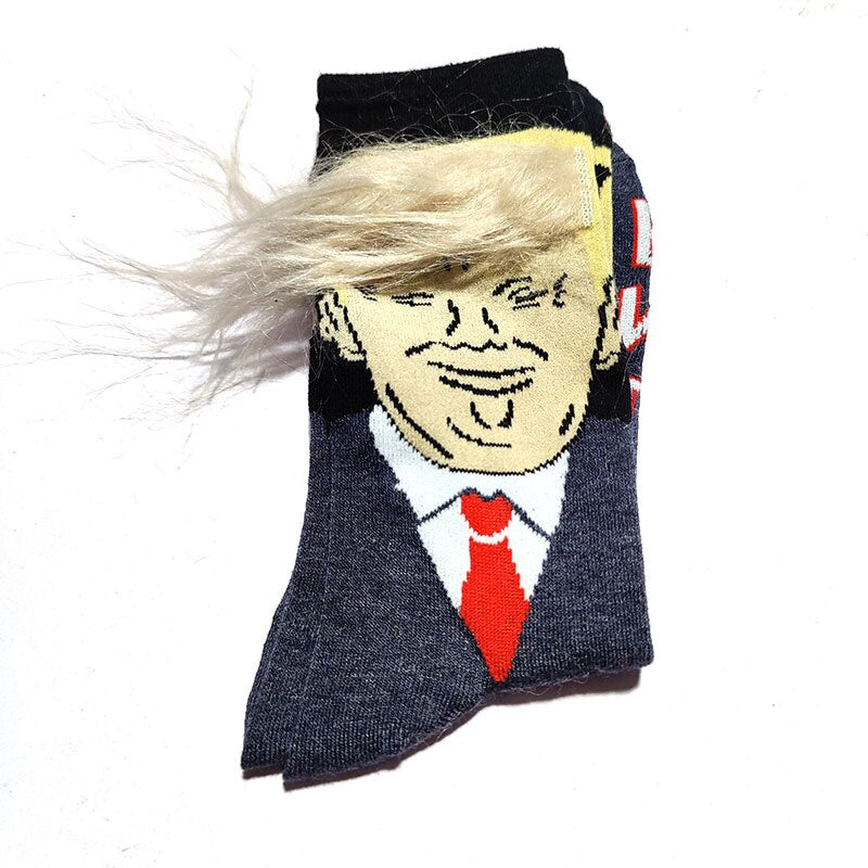 Tump Socks Funny Men Happy Casual Couple