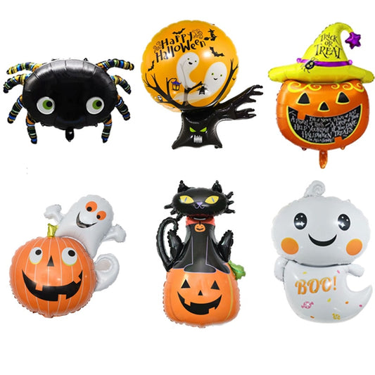 Halloween Pumpkin Ghost Balloons
