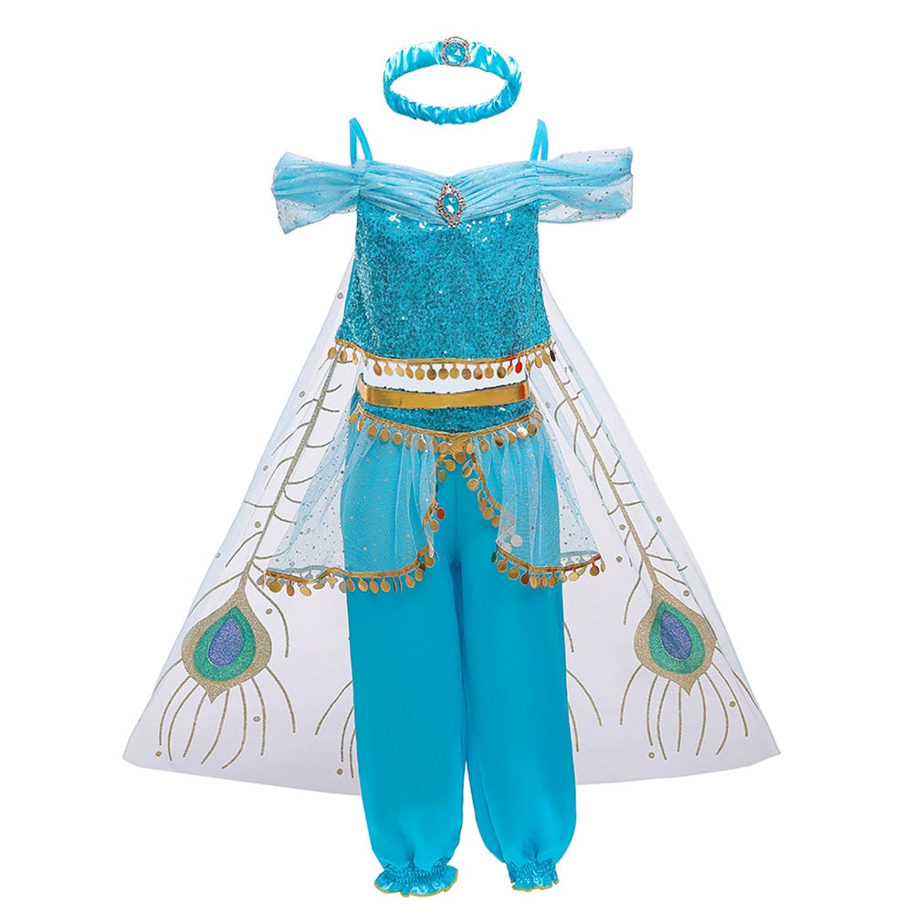 Aladdin Princess Kids Jasmine Dress