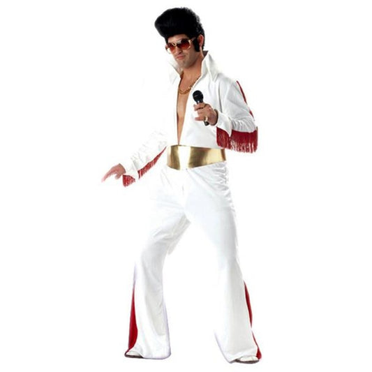 Vintage Elvis Cosplay Super Star Costume