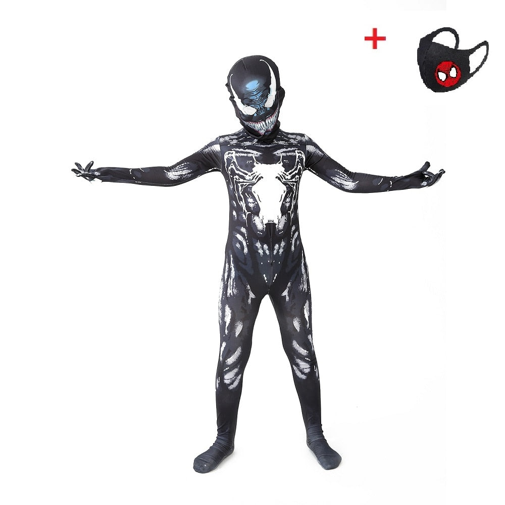 Spiderman Anime Cosplay Boys Suits