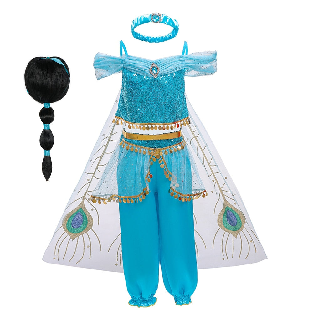 Aladdin Princess Kids Jasmine Dress