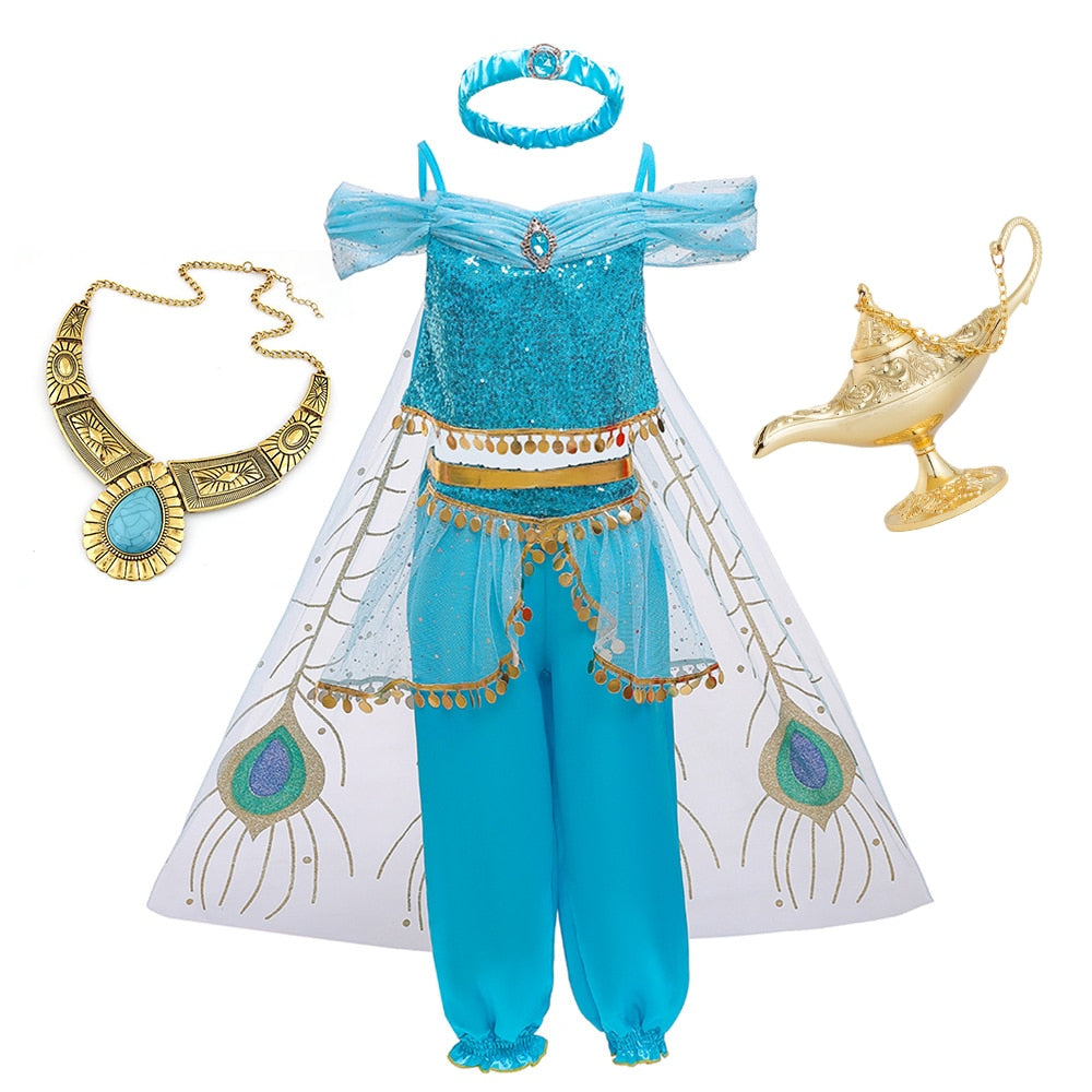 Aladdin Princess Kids Jasmine Dress