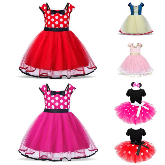 Halloween Fancy Mini Mouse Dress for Girl – kids