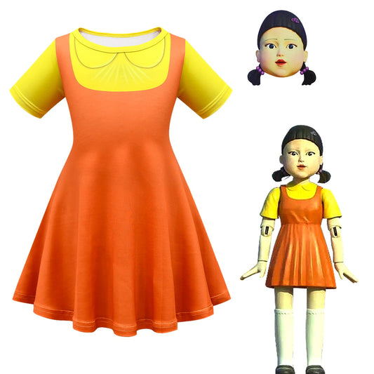 Halloween Party Girls Short Sleeve accessory