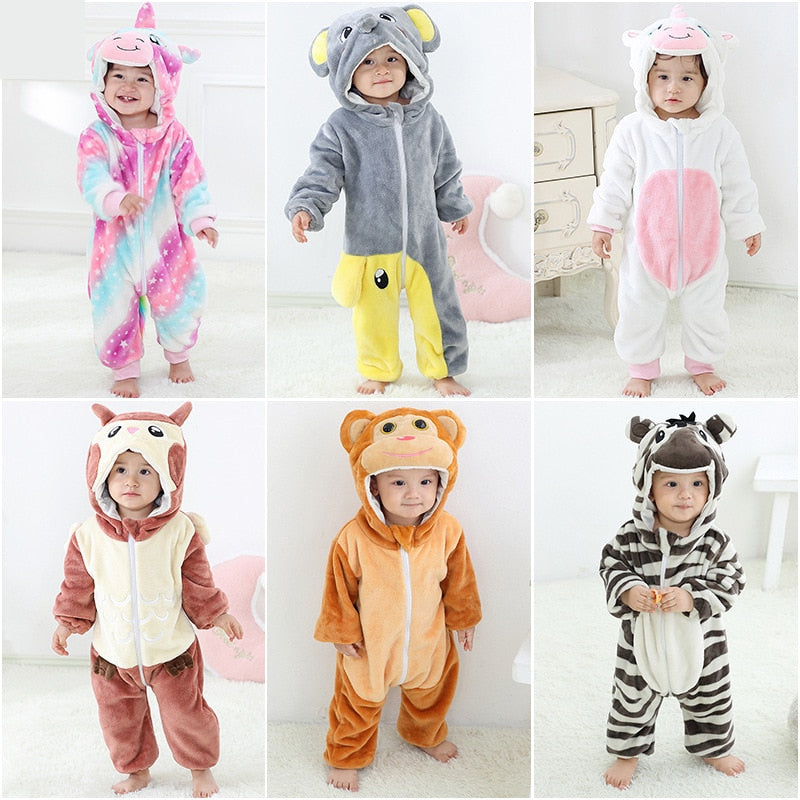 Animal Cosplay Halloween Rompers For Toddler