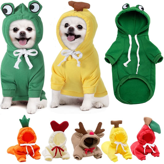 Halloween Hooded Sweatshirts For Dogs