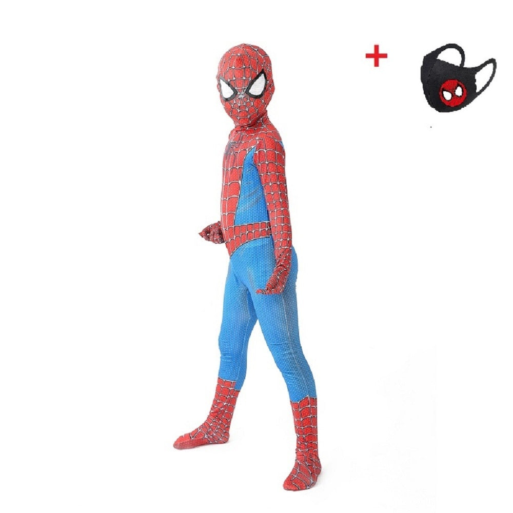 Spiderman Anime Cosplay Boys Suits