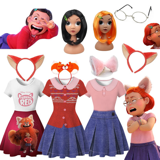 Disney Turning Red Princess Dress Costume