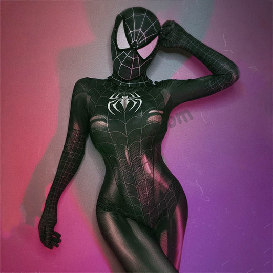 Woman Spiderman Cosplay Sexy Zentai Suit