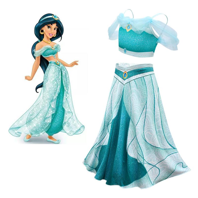 Aladdin Princess Kids Jasmine Dress