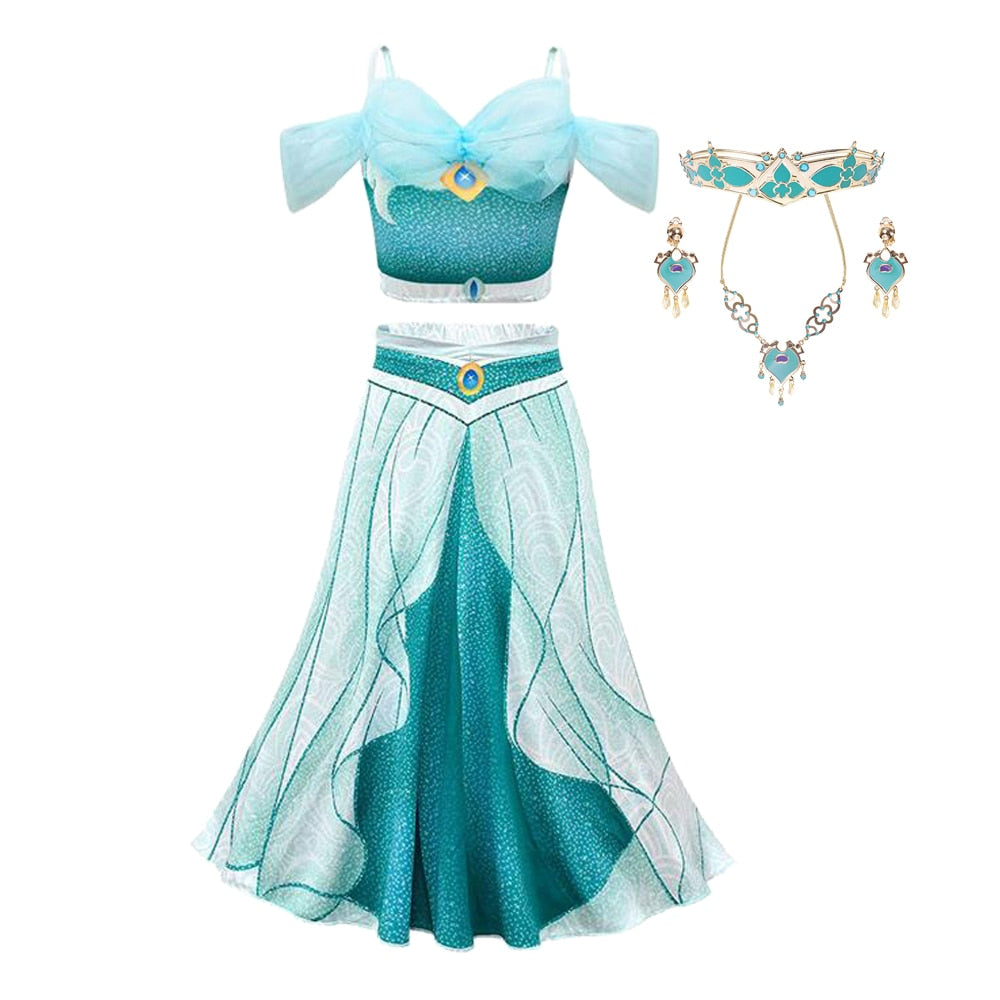 Aladdin Princess Kids Jasmine Dress