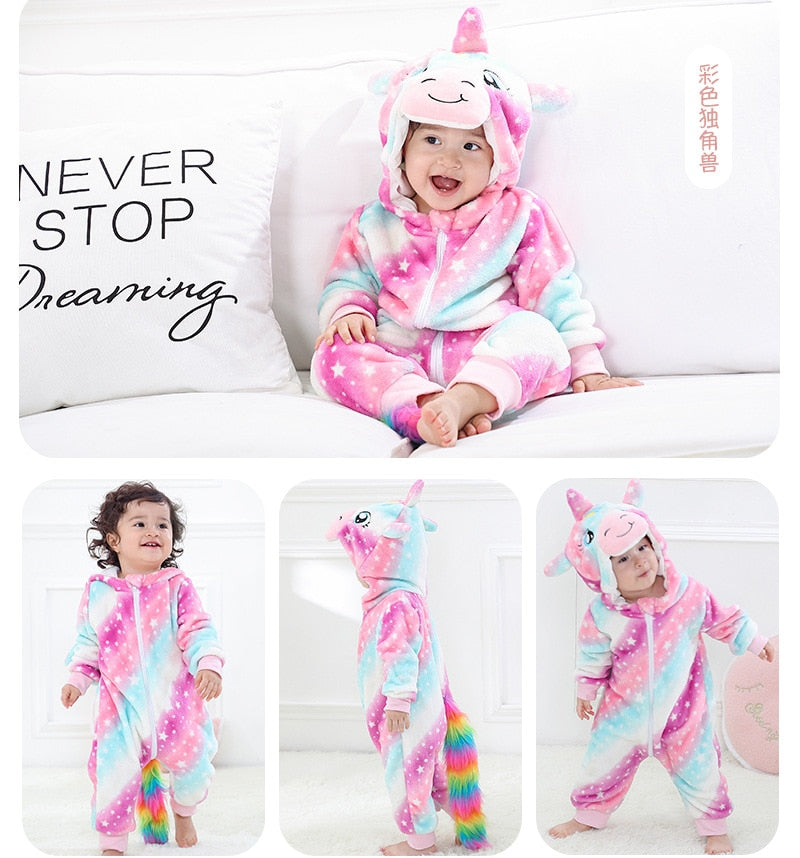 Animal Cosplay Halloween Rompers For Toddler