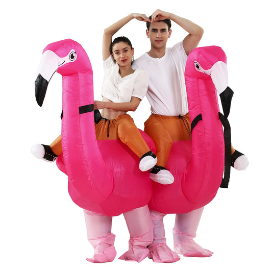 Halloween Inflatable Flamingo Costume for adults