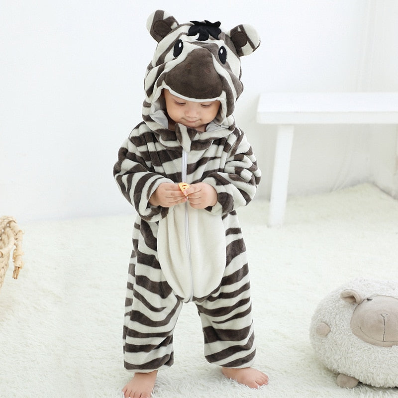 Animal Cosplay Halloween Rompers For Toddler