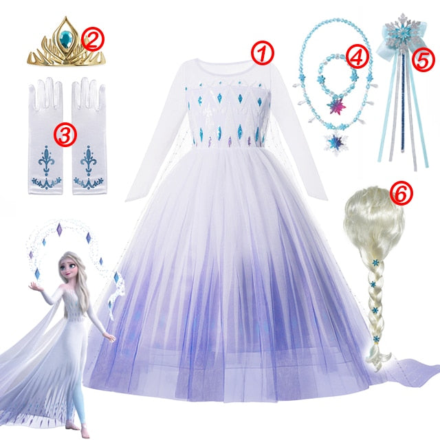 Disney Frozen Princess Dress for Girls