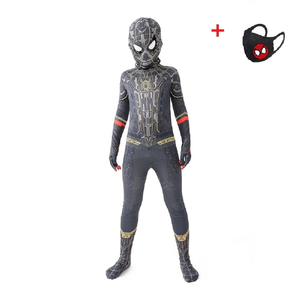 Spiderman Anime Cosplay Boys Suits