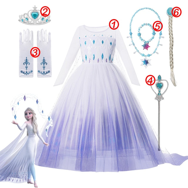 Disney Frozen Princess Dress for Girls