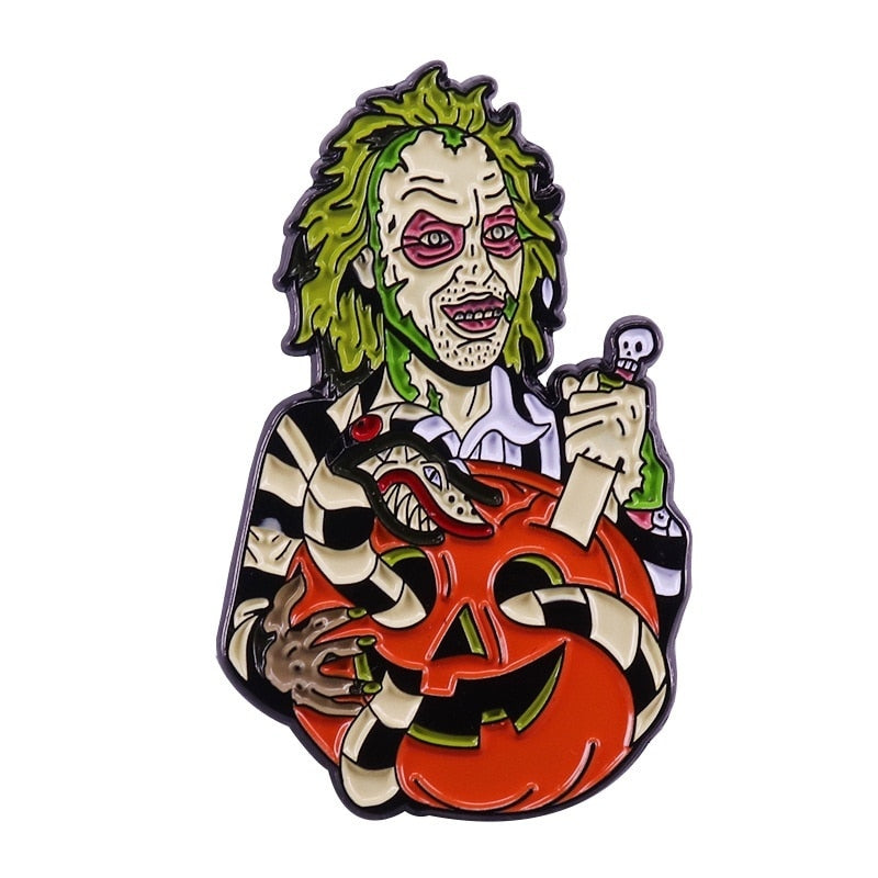 Halloween Horror Enamel Pin Badge Jewelry