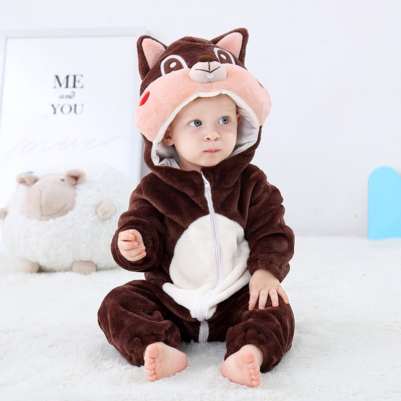 Animal Cosplay Halloween Rompers For Toddler