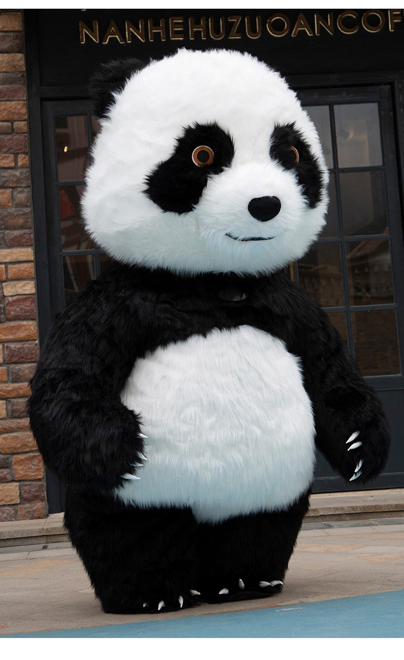 Cute Giant Panda Inflatable Costume
