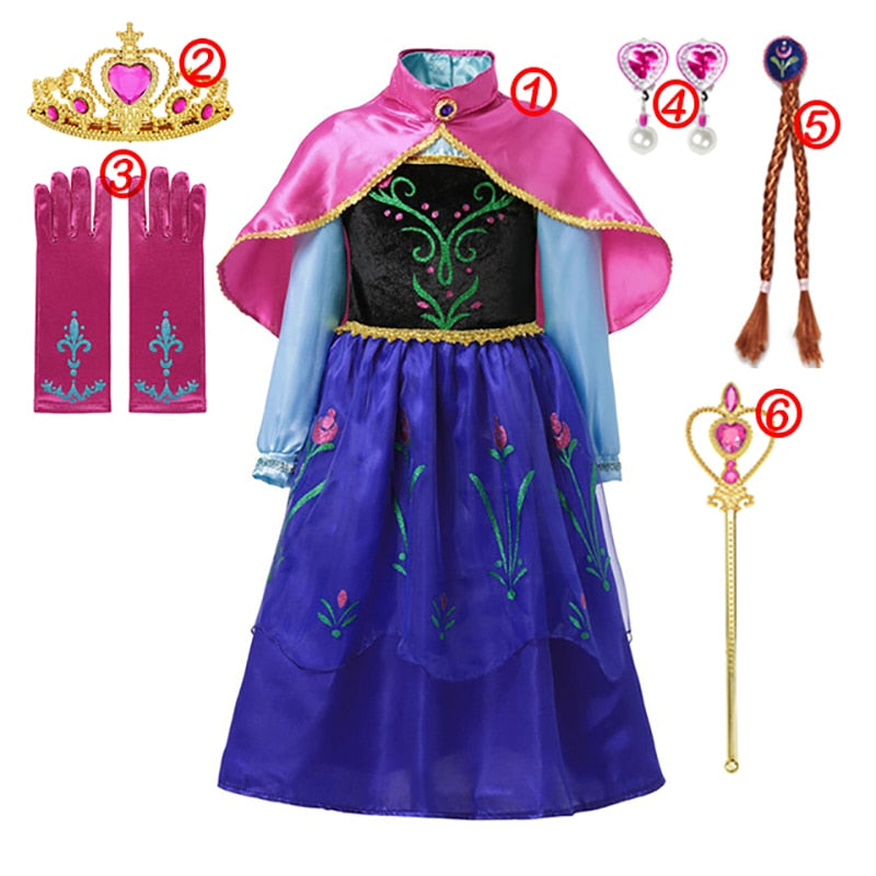 Disney Frozen Princess Dress for Girls