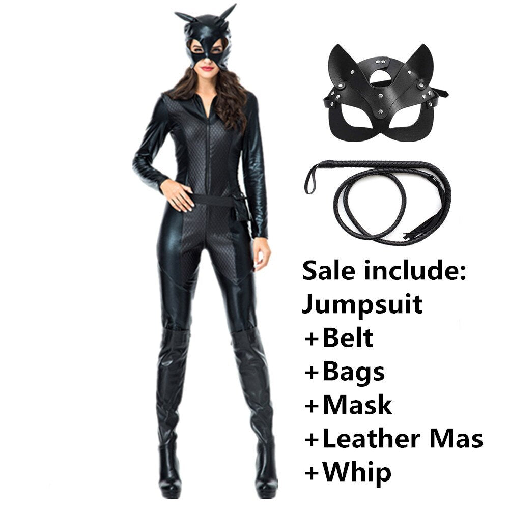 Halloween Cat Suits Costume For Women