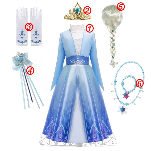 Disney Frozen Princess Dress for Girls