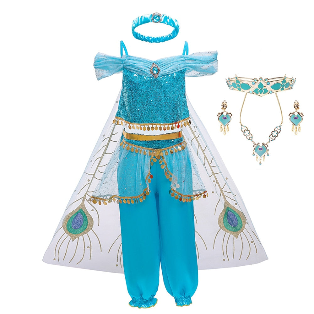 Aladdin Princess Kids Jasmine Dress