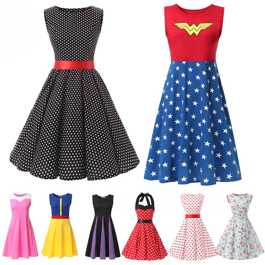 Halloween Princess Dress Mom Women Cosplay Costume for adults
