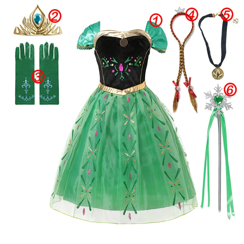 Disney Frozen Princess Dress for Girls