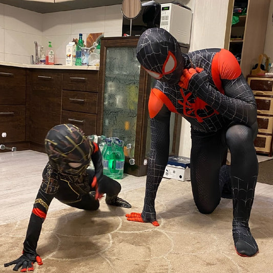 Spiderman Anime Cosplay Boys Suits