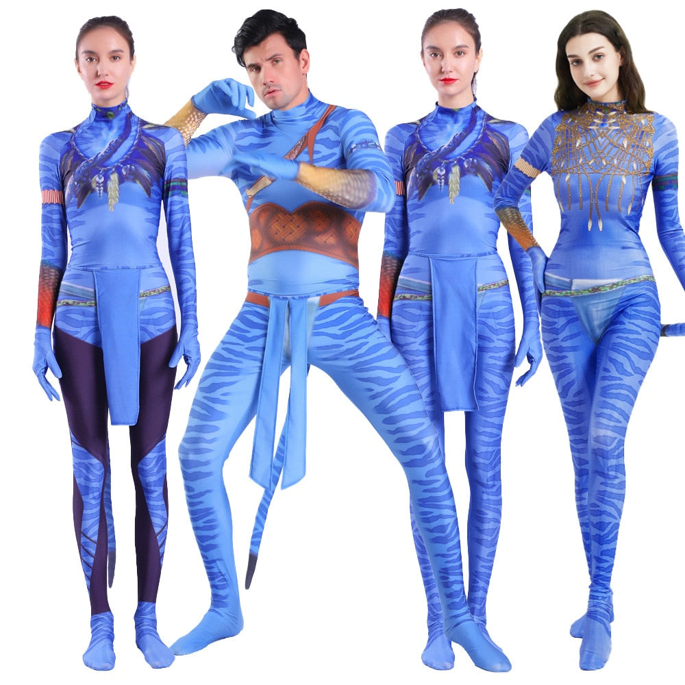 Avatar Couple and Family Cosplay Costume Set