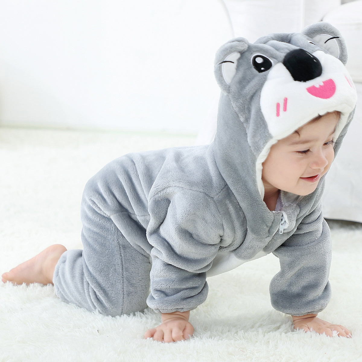 Animal Cosplay Halloween Rompers For Toddler