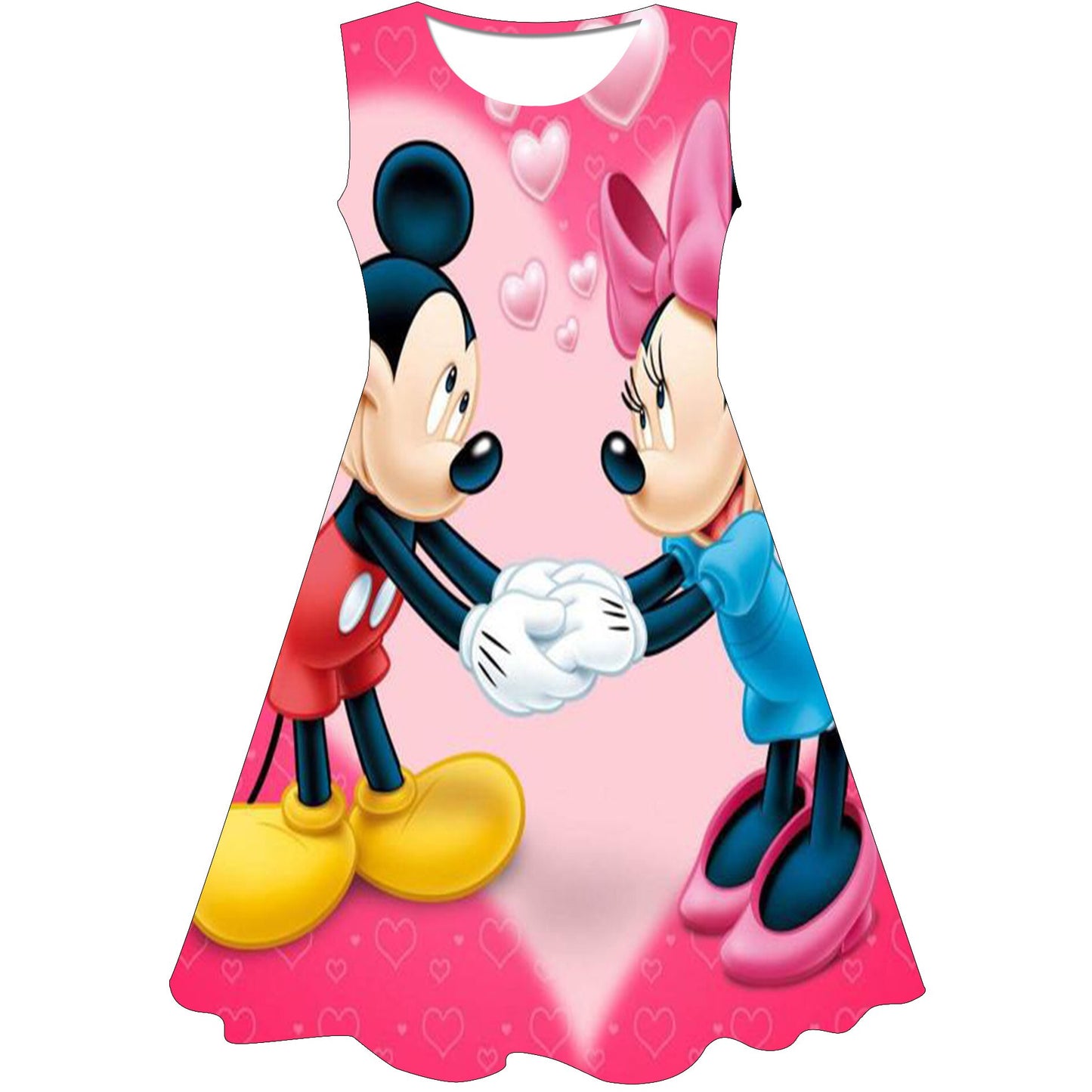 Cute Minnie Mouse Dress for Girls