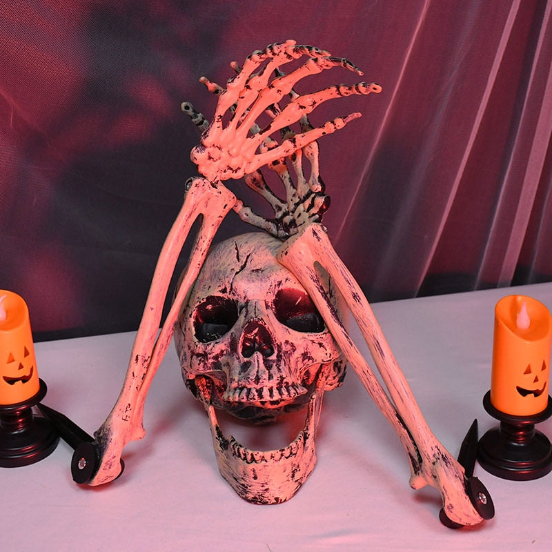 Halloween Realistic Skull Skeleton