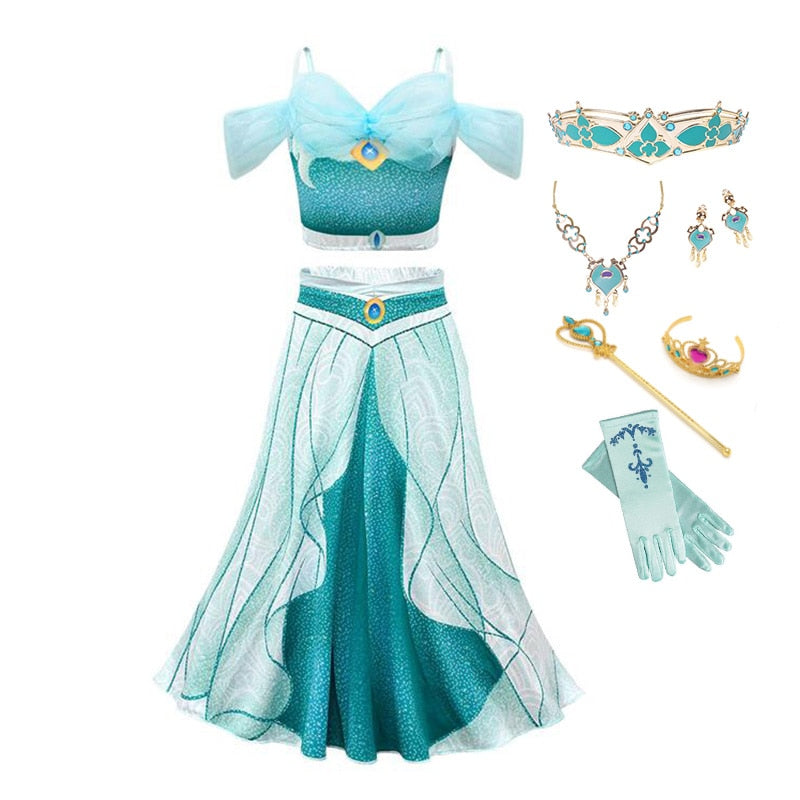 Aladdin Princess Kids Jasmine Dress