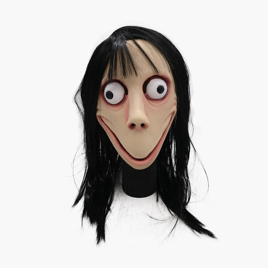 Scary Momo Hacking Game Cosplay Mask