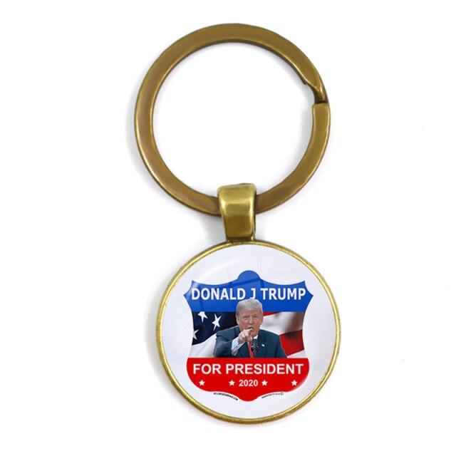 Keep America USA Trump Collection Glass Cabochon