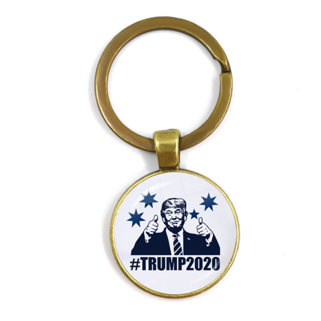Keep America USA Trump Collection Glass Cabochon
