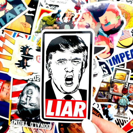 American President Trump Stickers For Motorcycle Notebook - All Halloween Costumes