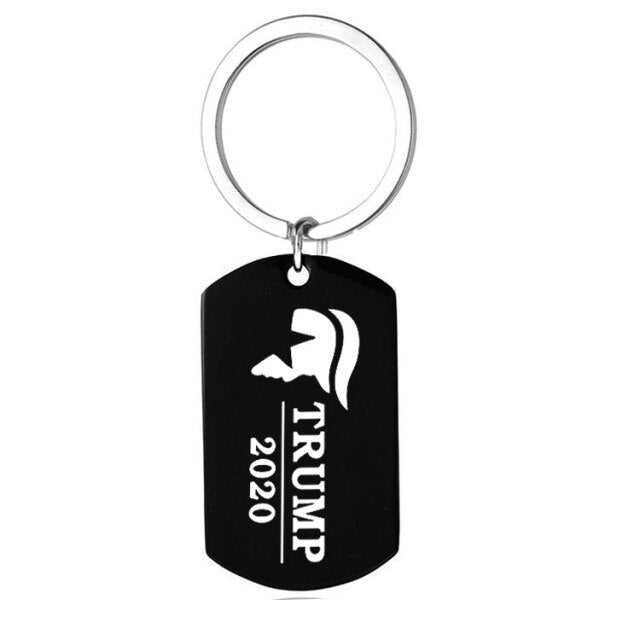Trump Slogan keep America great Key Ring