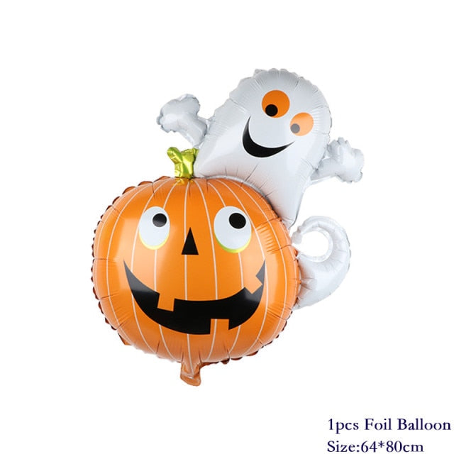 Halloween Pumpkin Ghost Balloons Decoration