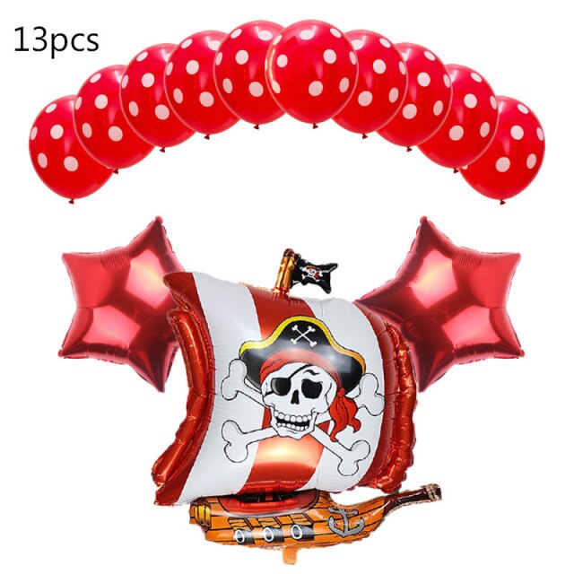 Skull Themed Halloween Decor Balloon