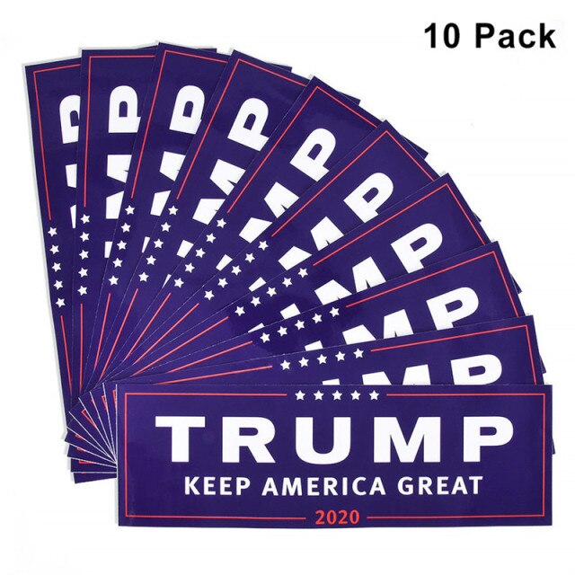 Self Adhesive Decal Trump Car Bumper Stickers