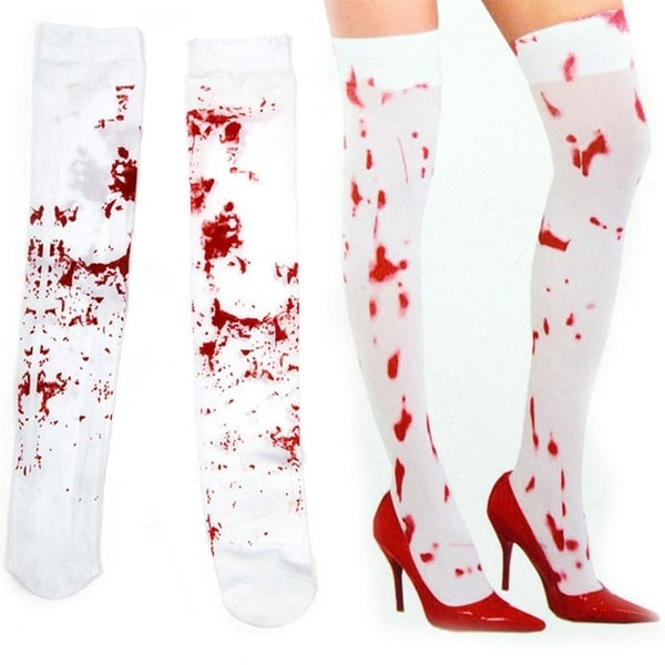 Scary Bloody Socks For Halloween