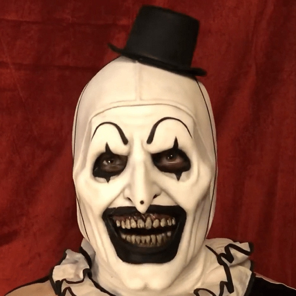 Scary Joker Latex Face Mask