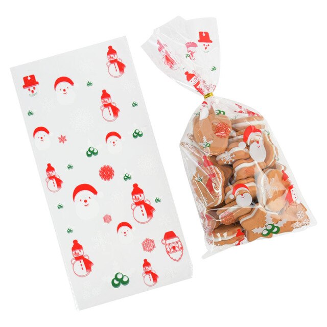 Plastic Bags for Presents Candies Cookies