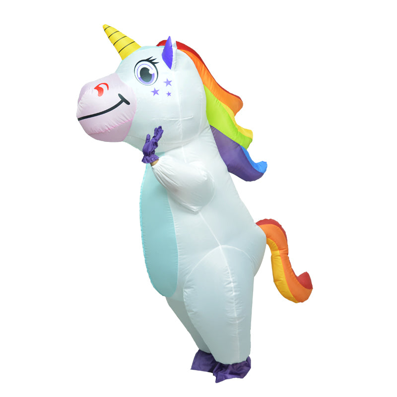 Inflatable Unicorn Rainbow Halloween Costumes