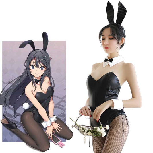Sexy Bunny Halloween Costume For Girls